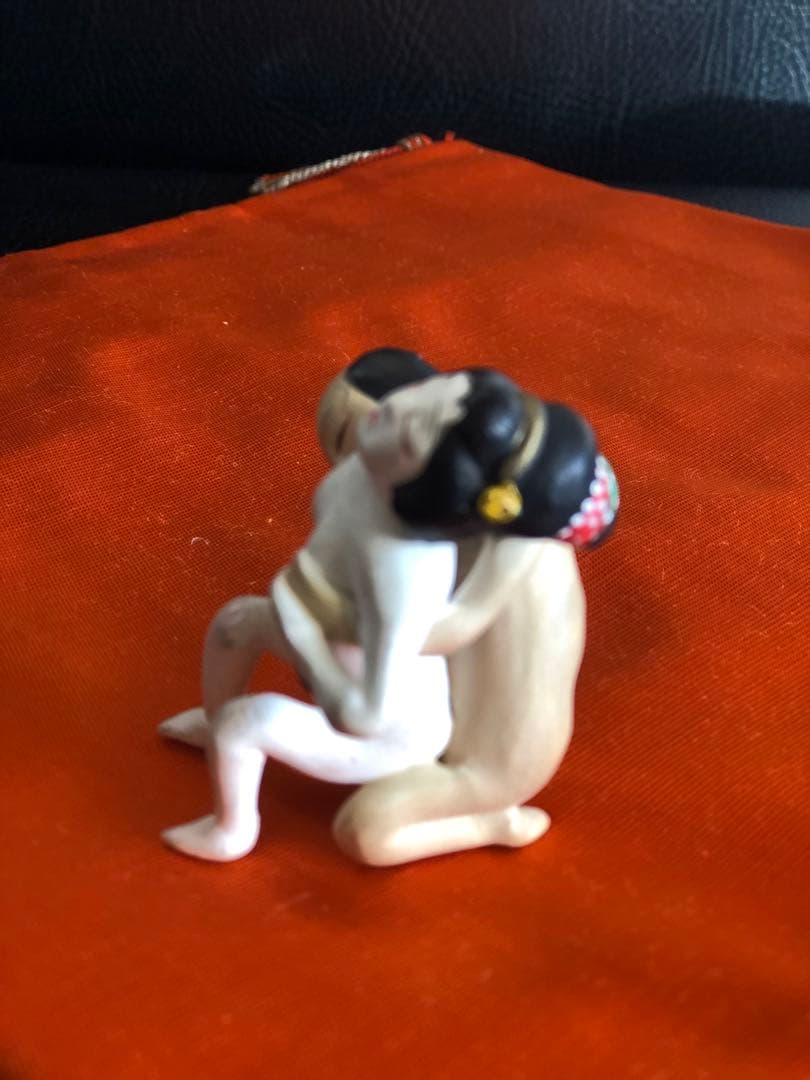 春画　陶器　春画人形　置物