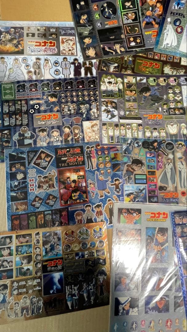 名探偵コナン シール 劇場版 まとめ売り コナングッズ