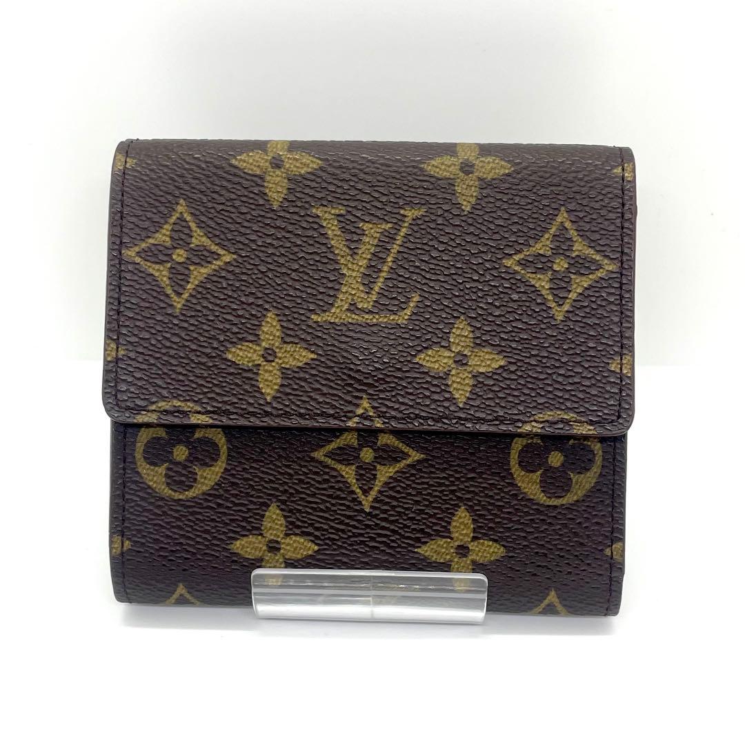 ルイヴィトン モノグラム ポルトモネ ビエ カルトクレディ Wホック 財布