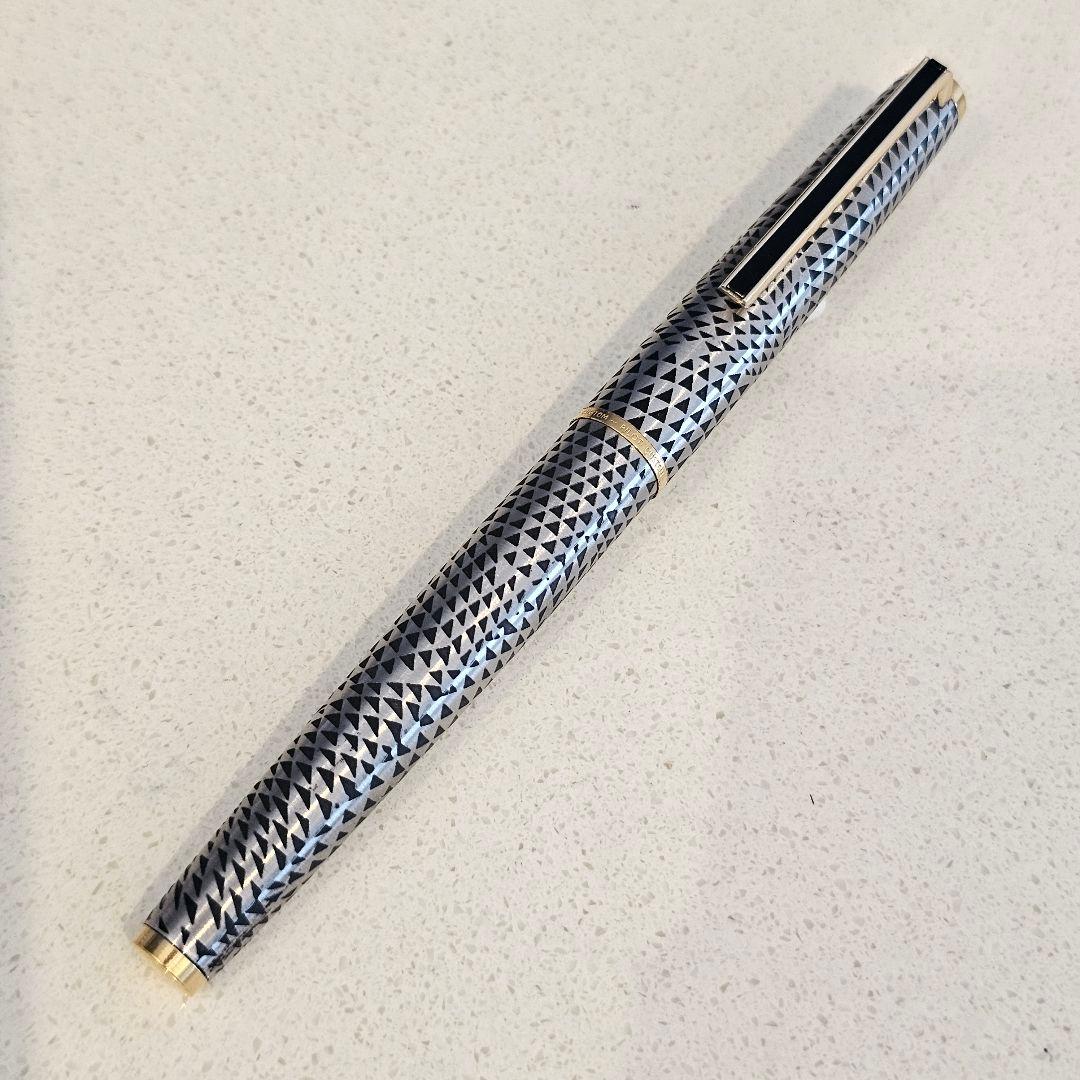 PILOTカスタム三角 ヴィンテージ万年筆 18K