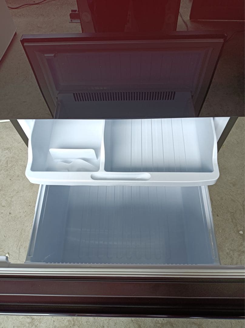 M44【送料込み】SHARP 2021年製　自動製氷付　冷凍冷蔵庫 350L