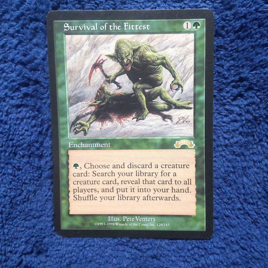 適者生存 Survival of the Fittest 英語