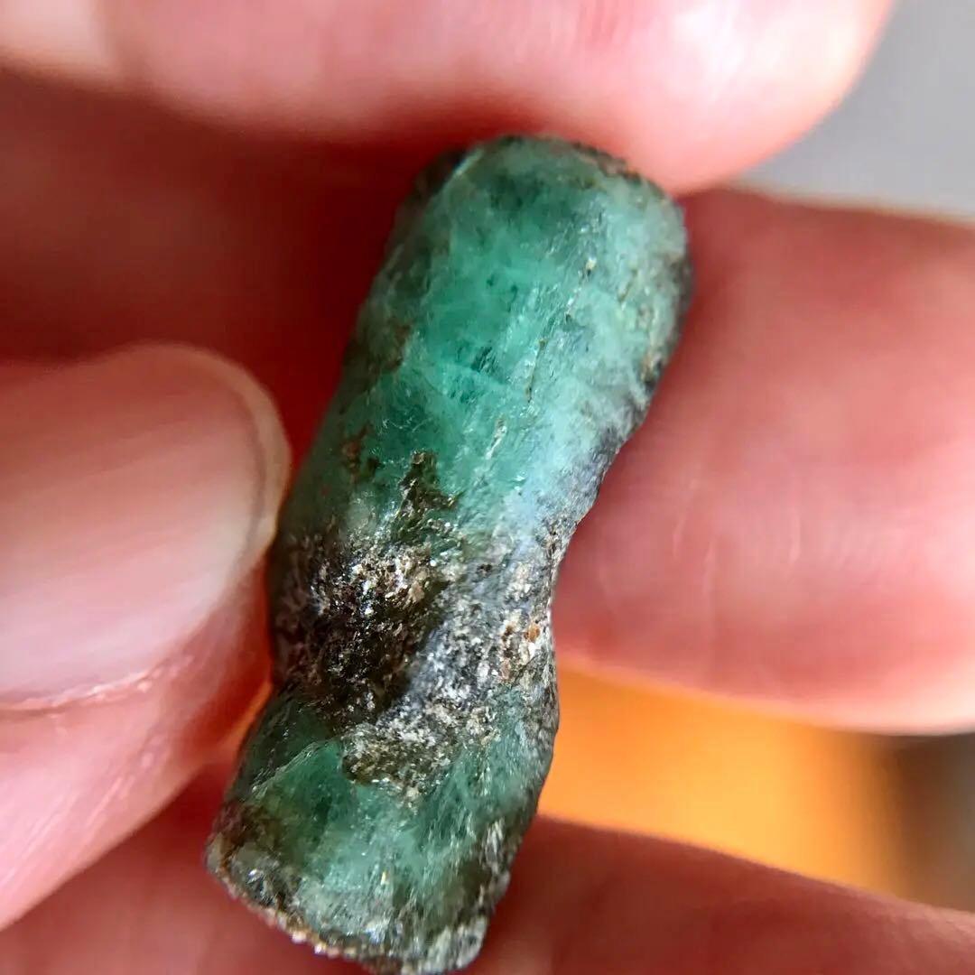 エメラルド 原石 16.45ct 天然エメラルド アフガニスタン エメラルド標本