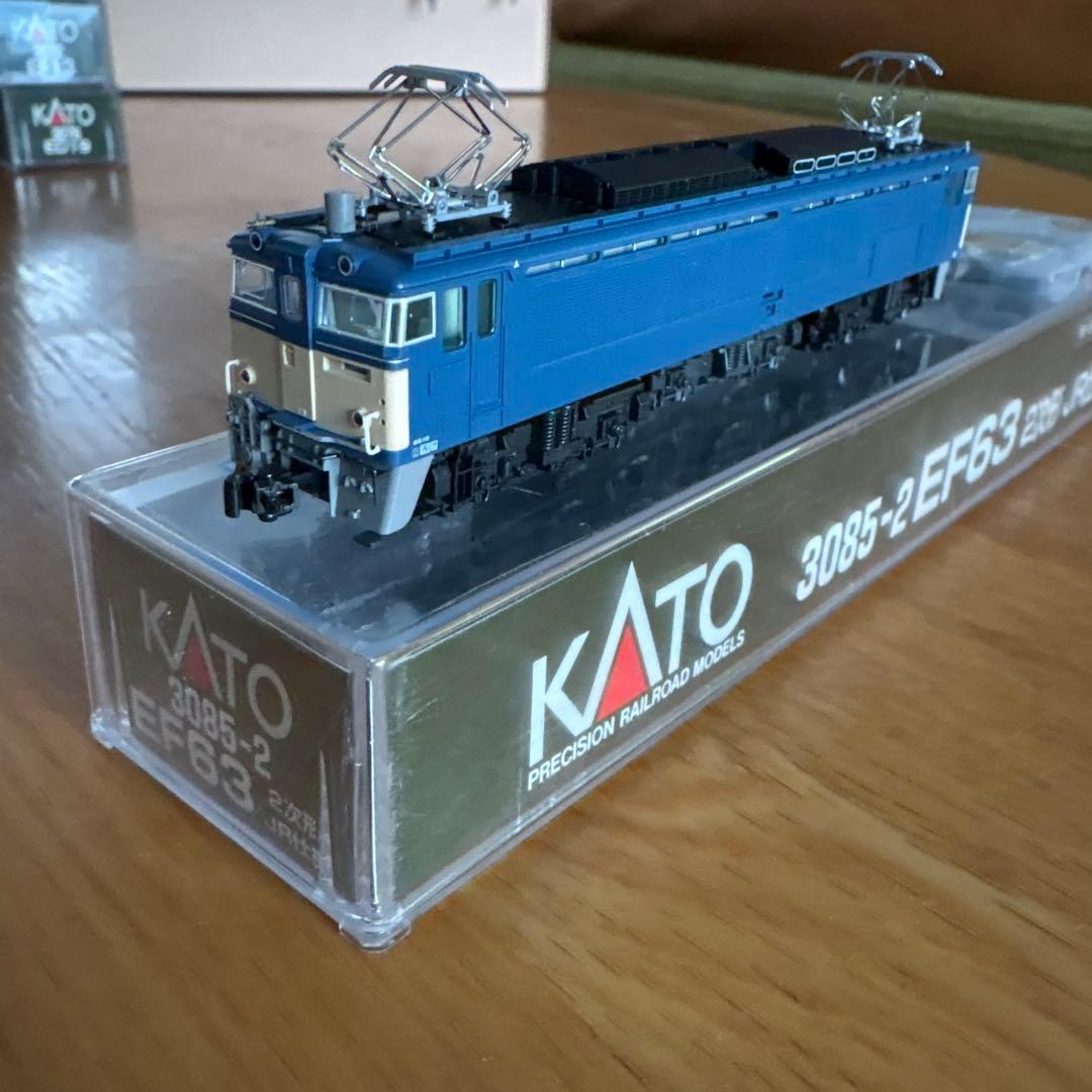 【新同】KATO EF63 2次形 JR仕様 3085-2電気機関車⑤