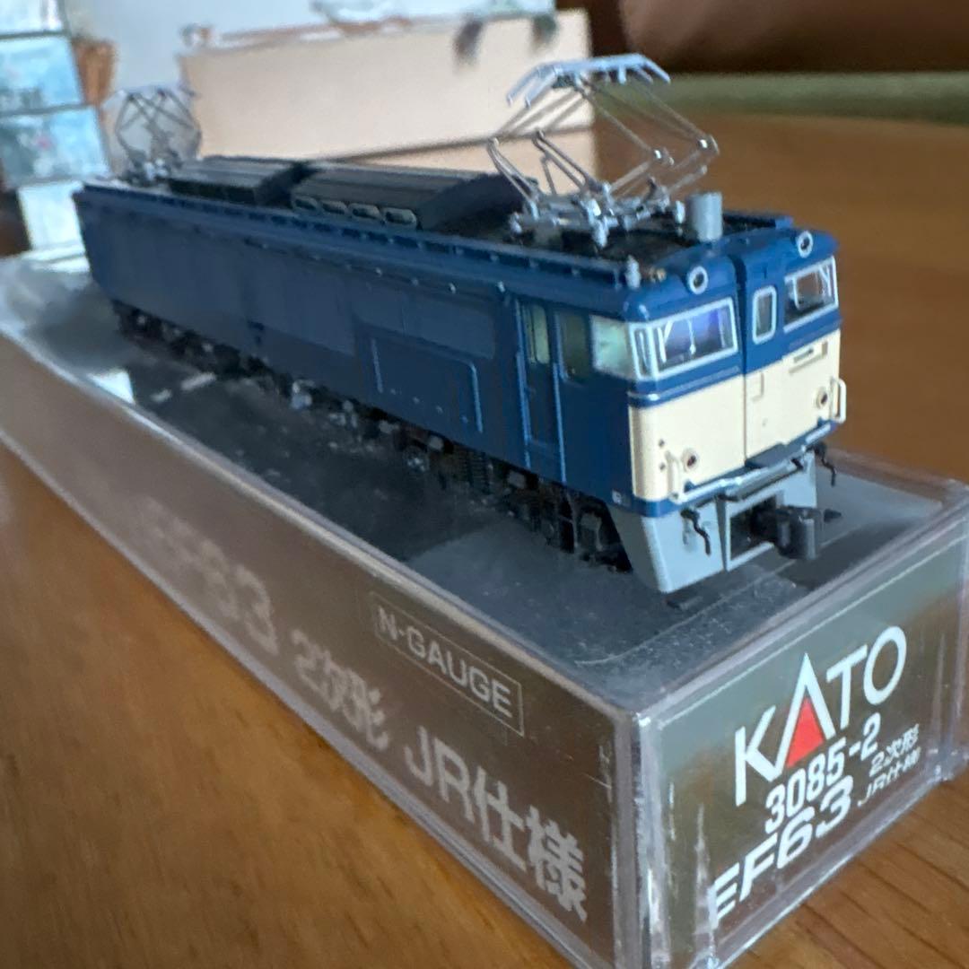 【新同】KATO EF63 2次形 JR仕様 3085-2電気機関車⑤