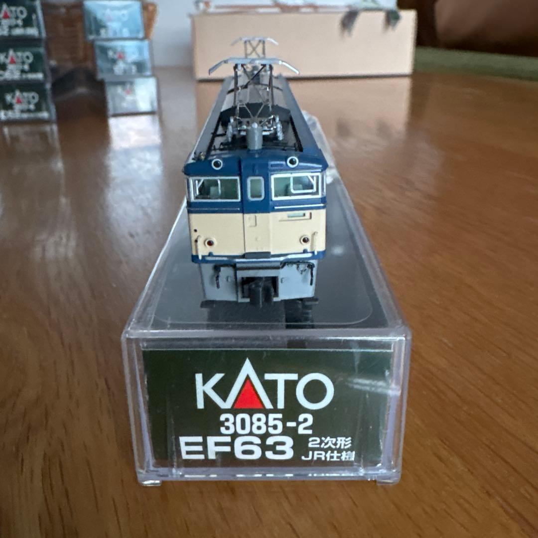 【新同】KATO EF63 2次形 JR仕様 3085-2電気機関車⑤
