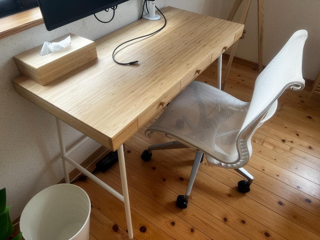 【美品】【IKEA LILLASEN 】テーブル リルオーセン イケア デスク