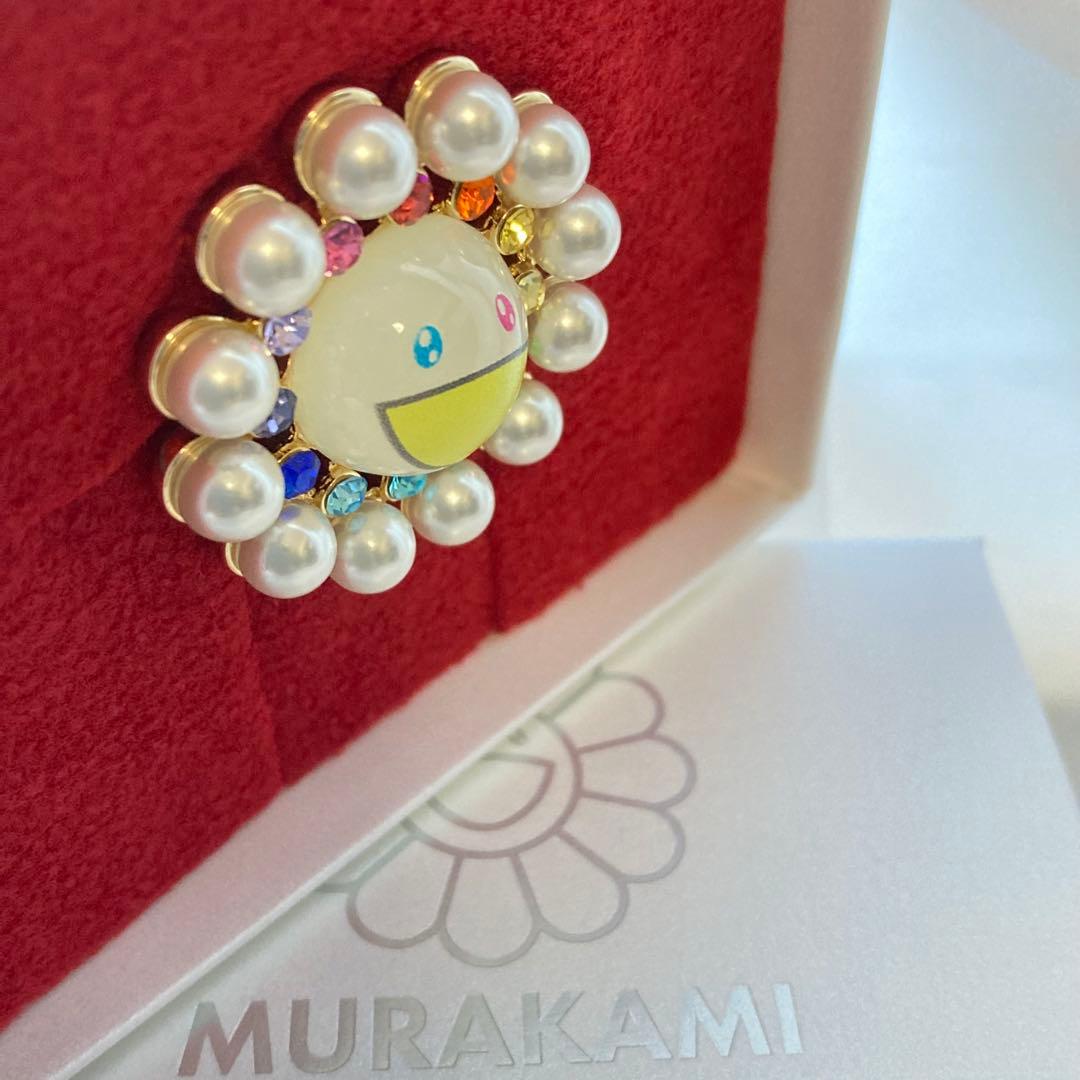 【新品】Liquem 村上隆 コラボ ピンズ パールフラワー