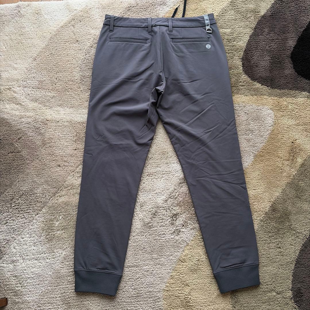 美品ブリーフィング　ストレッチバックフリースジョガーパンツ グレー　M