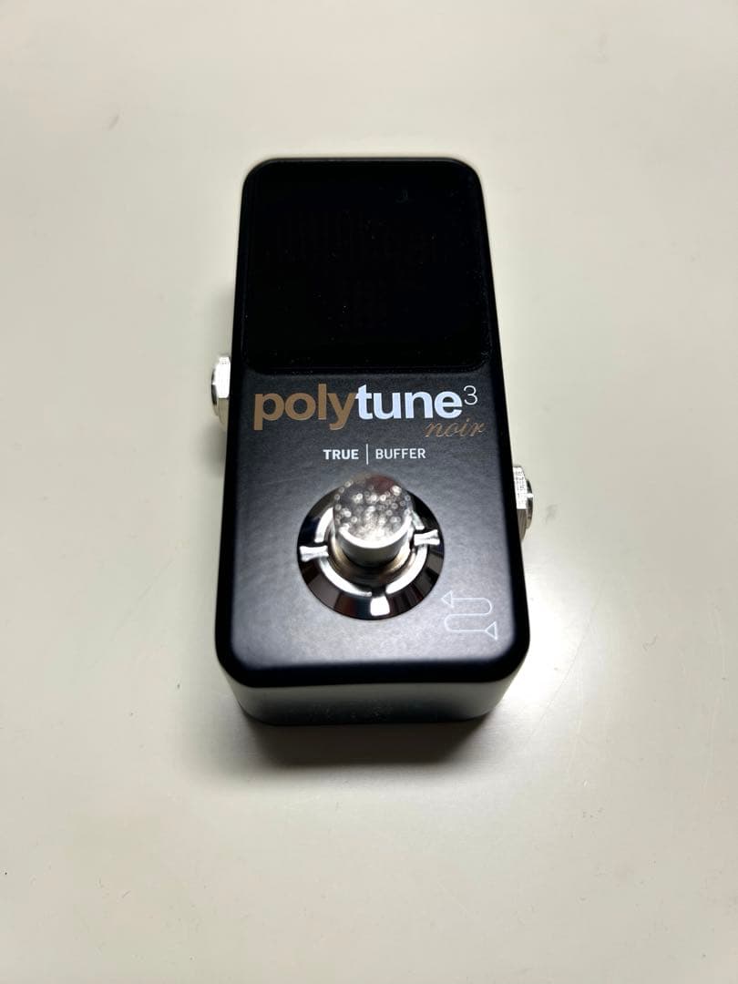 TC Electronic polytune3 noir エフェクターチューナー