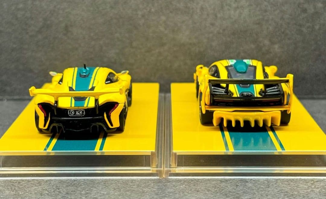 1/64 マクラーレンセナ GTR LM & P1 GTR　セット