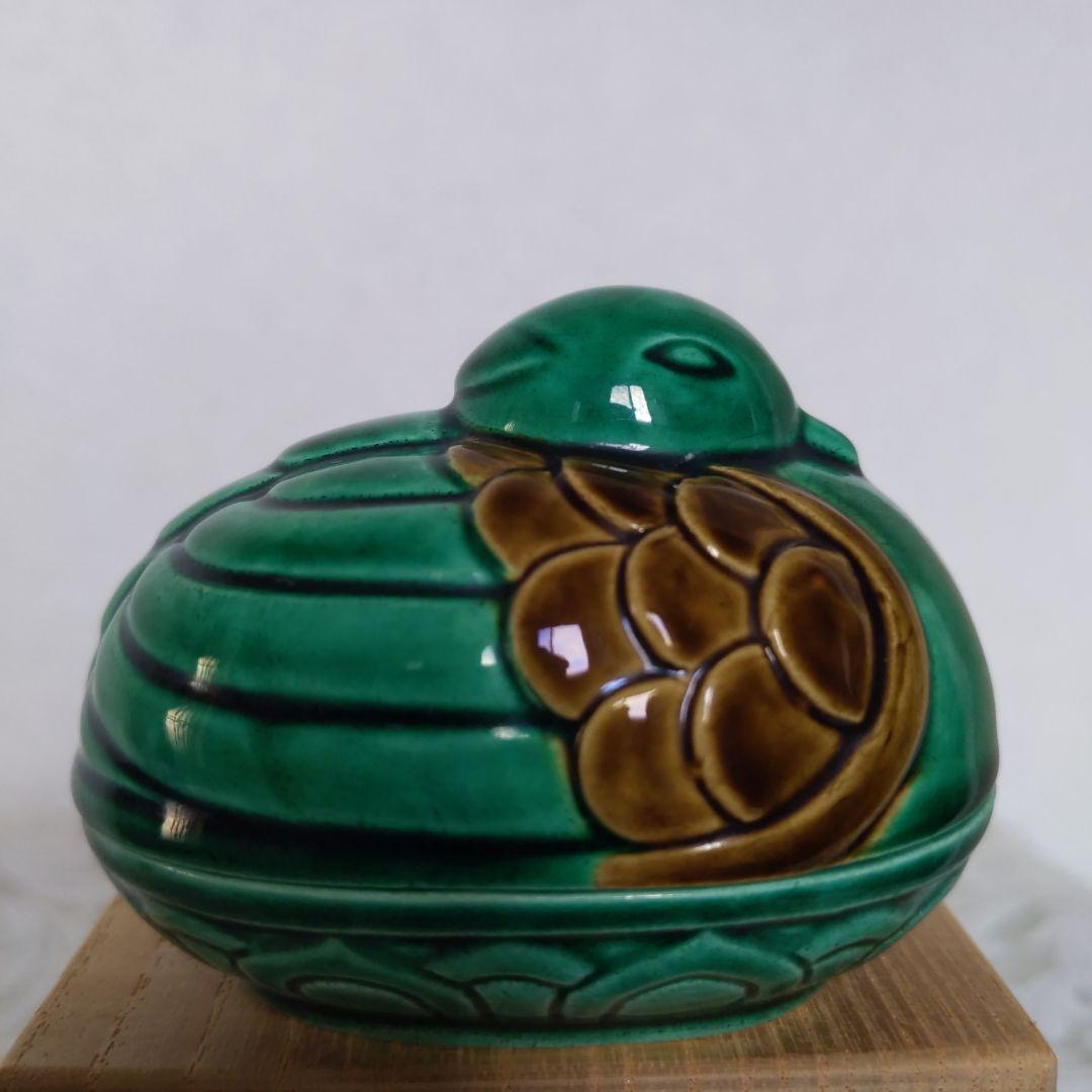 茶道具　香合　中村翠嵐　作　交阯　大鴨　表千家　裏千家　【匿名配送】