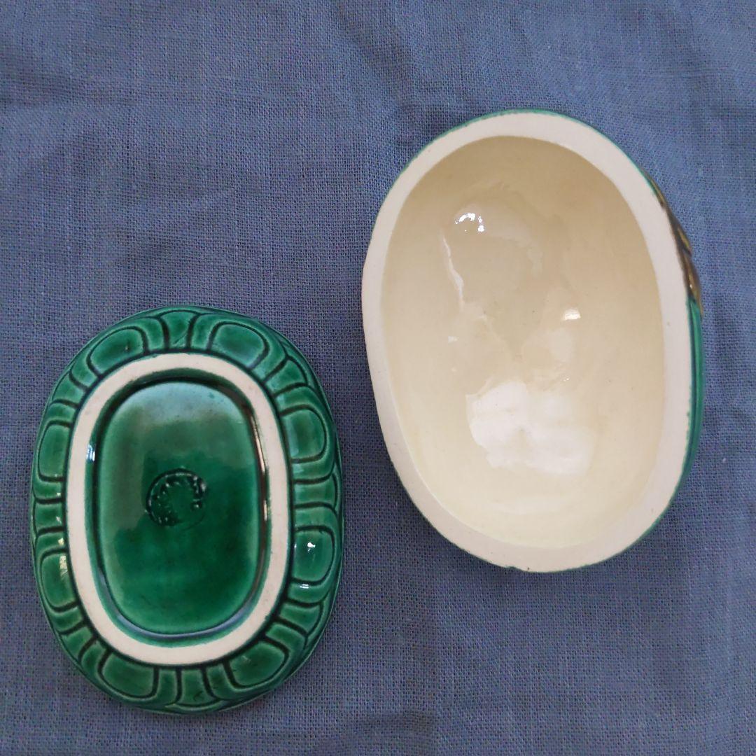 茶道具　香合　中村翠嵐　作　交阯　大鴨　表千家　裏千家　【匿名配送】