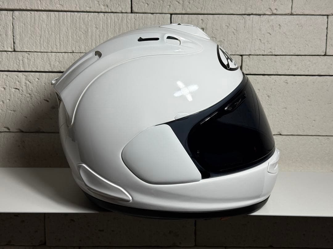 アライ(Arai) RX-7X ソリッドホワイト　（61.62センチ）