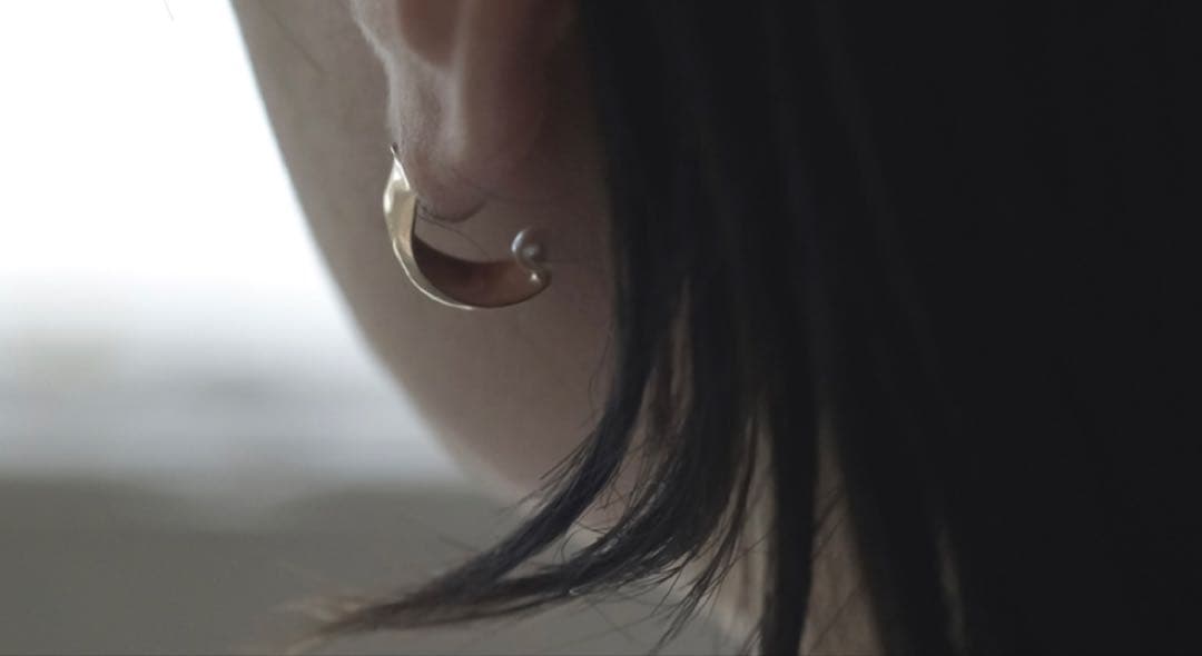 Atelier el Pearl+K10ピアス　新品試着のみ