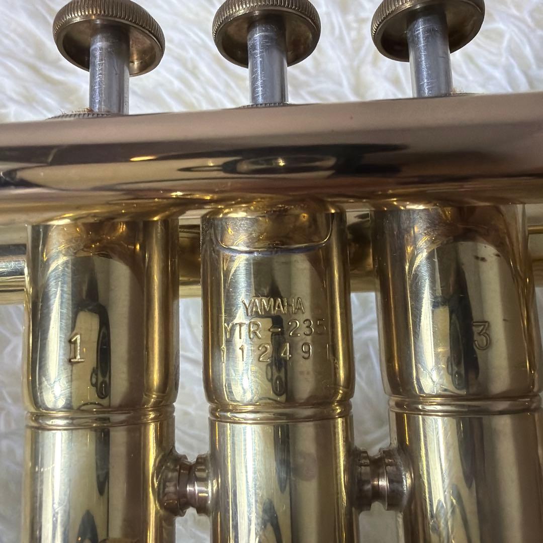 【美品】YAMAHA ヤマハ トランペット YTR-235 マウスピース付