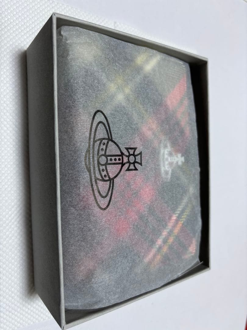 【値下げ済】　Vivienne Westwood タータンチェック 二つ折り財布