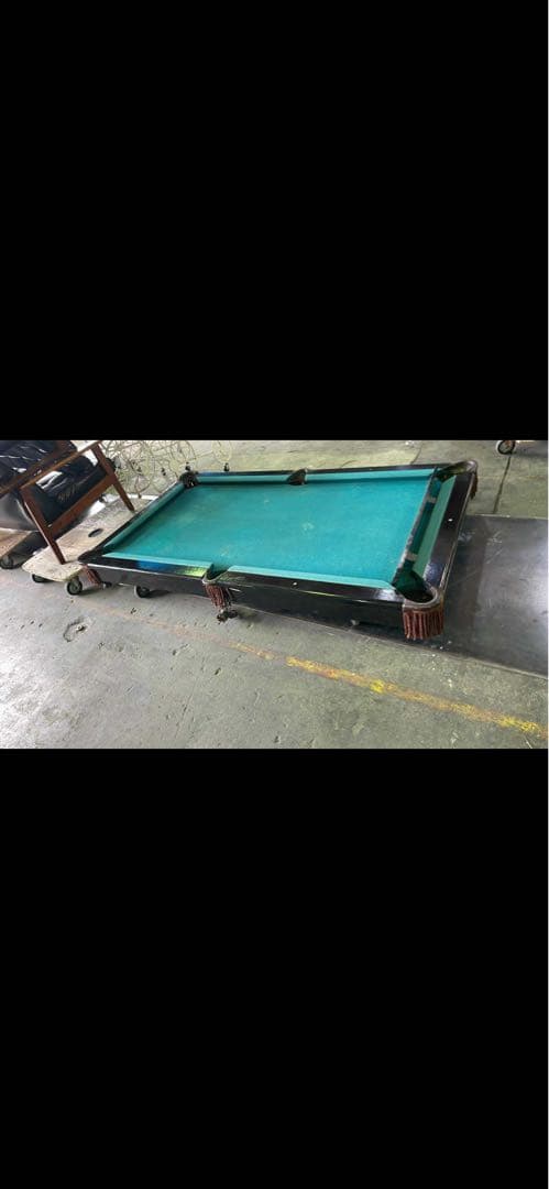 と*ち様 クラシックビリヤードテーブル 黒