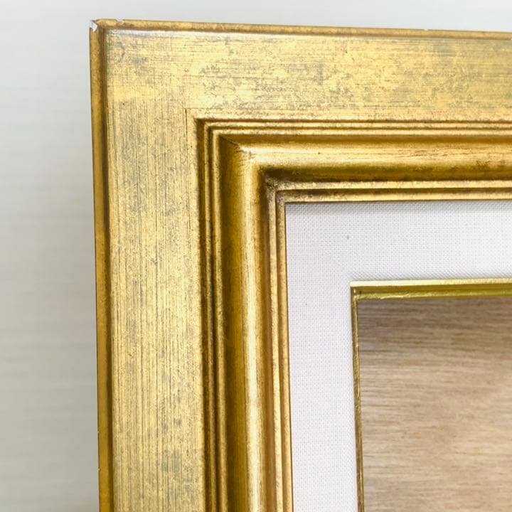 油彩額縁 作品サイズ 約730×607mm ゴールド