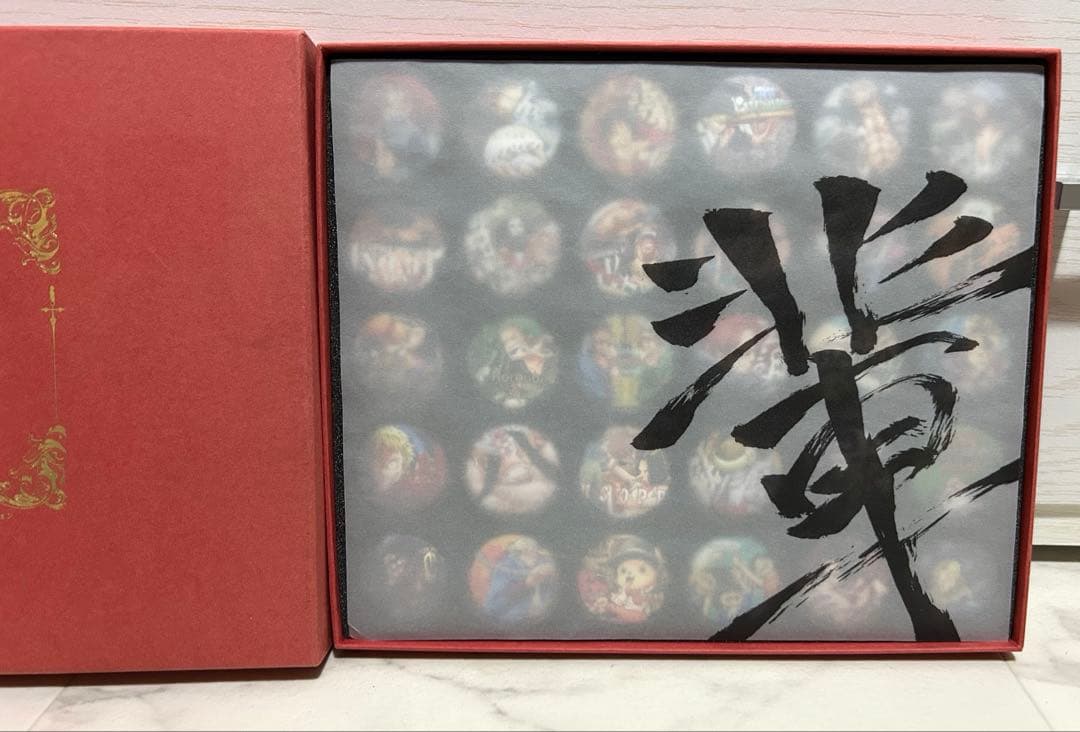 ONE PIECE 輩缶バッジ 限定コンプリートコレクション 第2弾\"RED\"