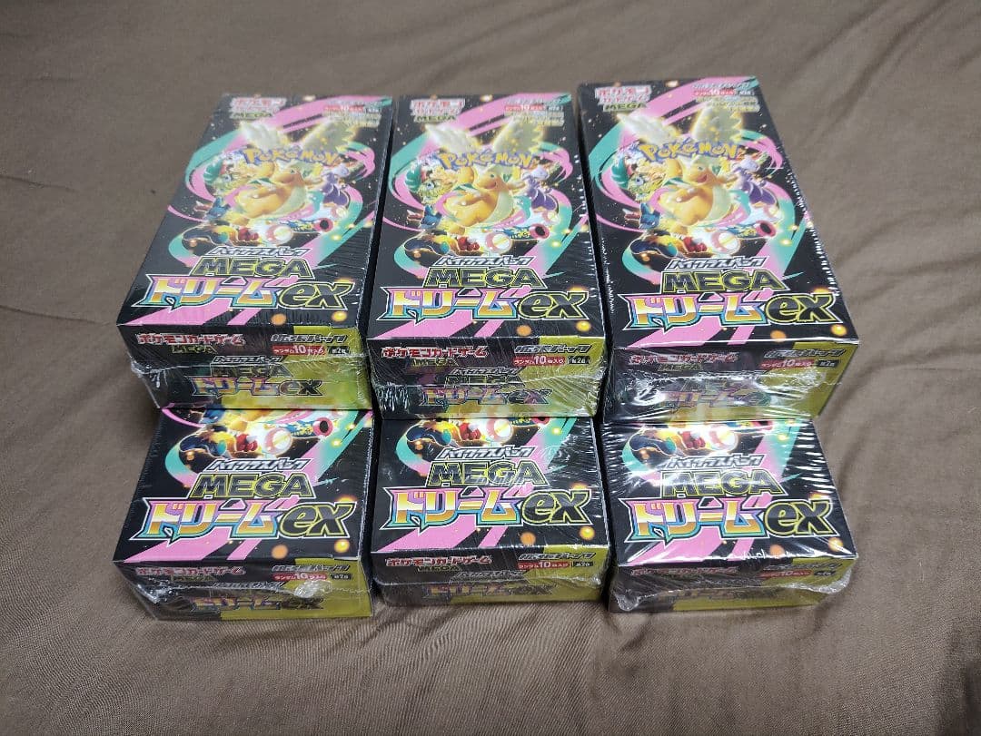 MEGAドリームex　6BOX　シュリンク付き