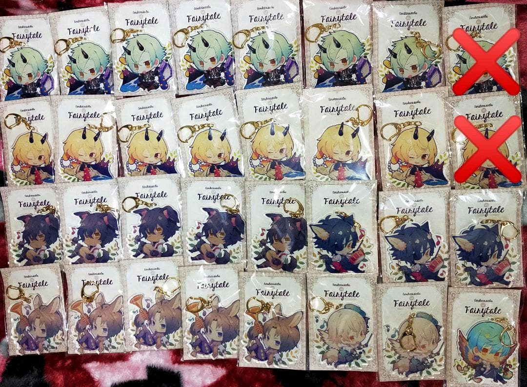 刀剣乱舞 夢ノ内 アクキー アクリルキーホルダー セット