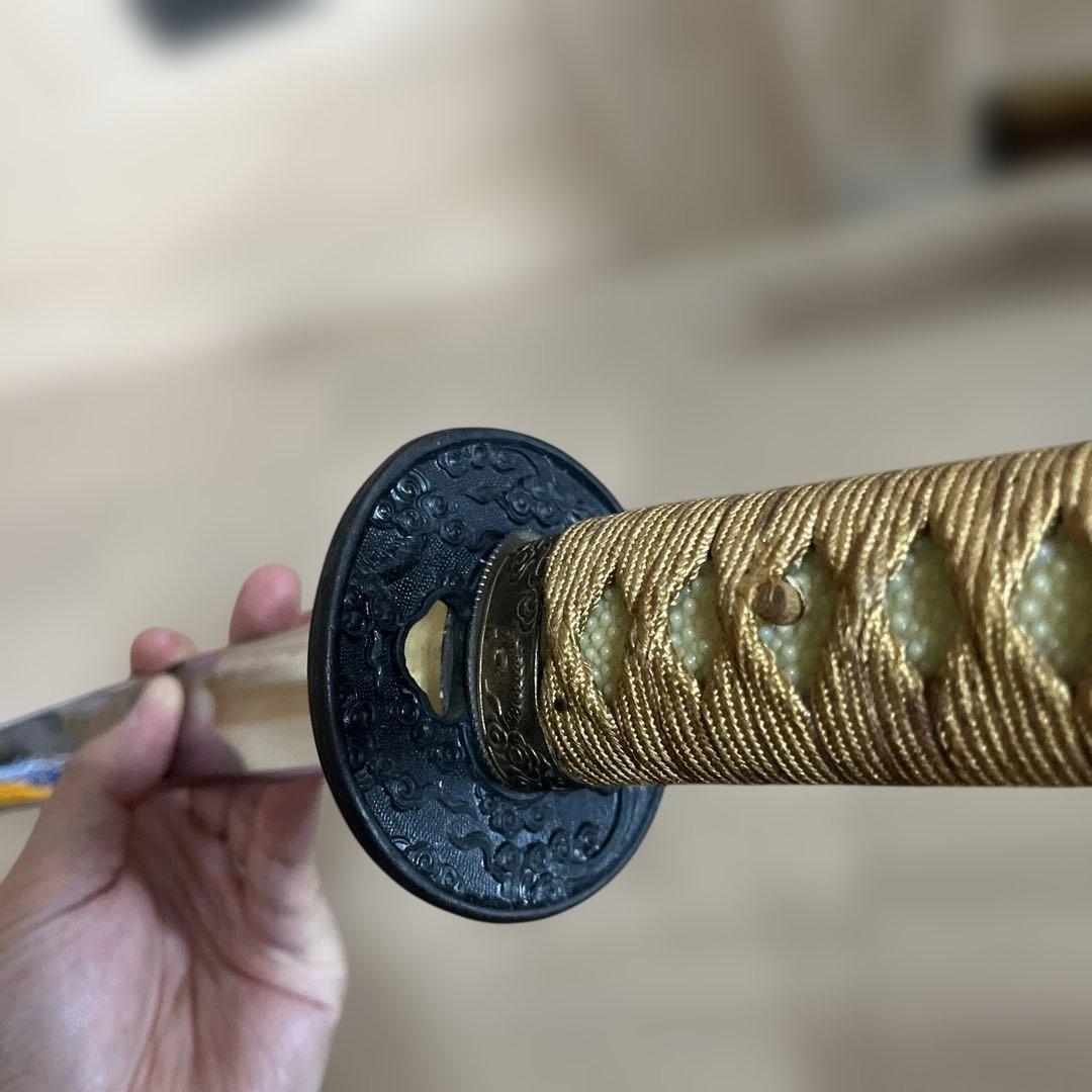 日本刀　模造刀　刀掛け　大小　太刀と脇差セット