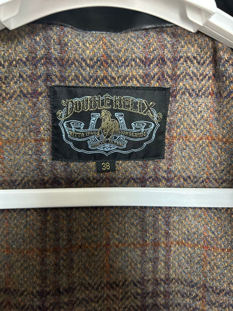 ジャケット・アウター DOUBLE HELIX Hugging The Curve Black 38