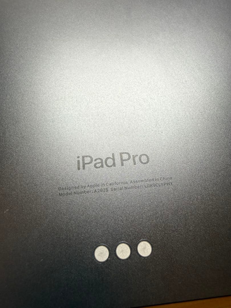 iPad Pro M4 13インチ　Wi-Fi 256 スペースブラック