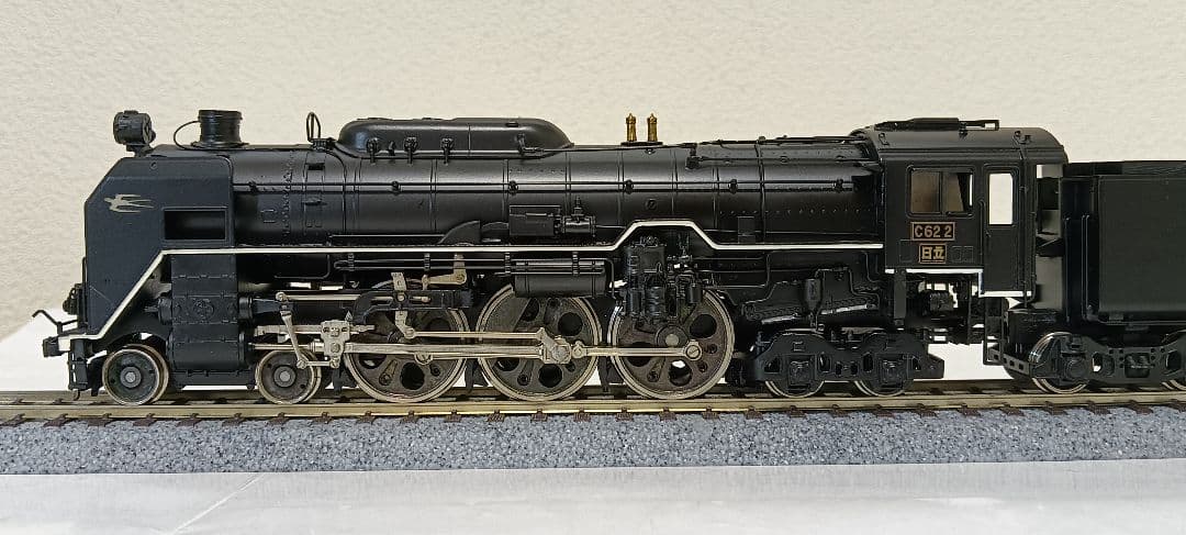 HOゲージ 天賞堂 Ｃ622号機蒸気機関車 No491、メンテナンス済