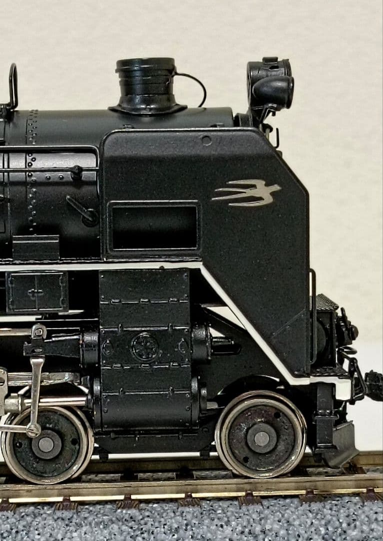 HOゲージ 天賞堂 Ｃ622号機蒸気機関車 No491、メンテナンス済