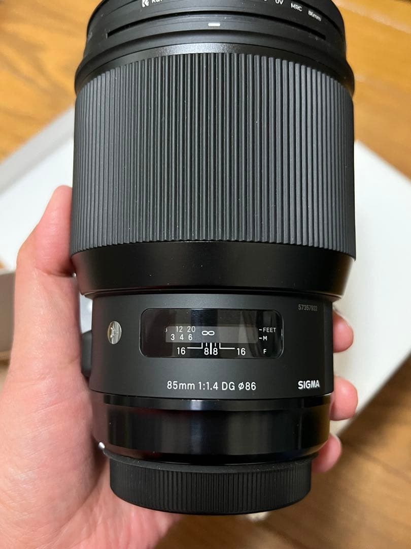 【美品】SIGMA 85mm F1.4 Art レンズ (CANON用)