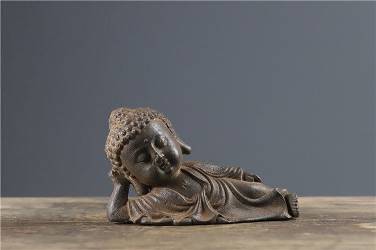 鉄器 鉄仏 睡仏 釈迦牟尼仏像 工芸品 美術品 置物