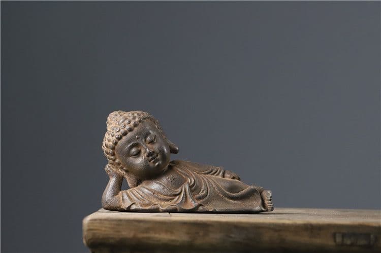 鉄器 鉄仏 睡仏 釈迦牟尼仏像 工芸品 美術品 置物