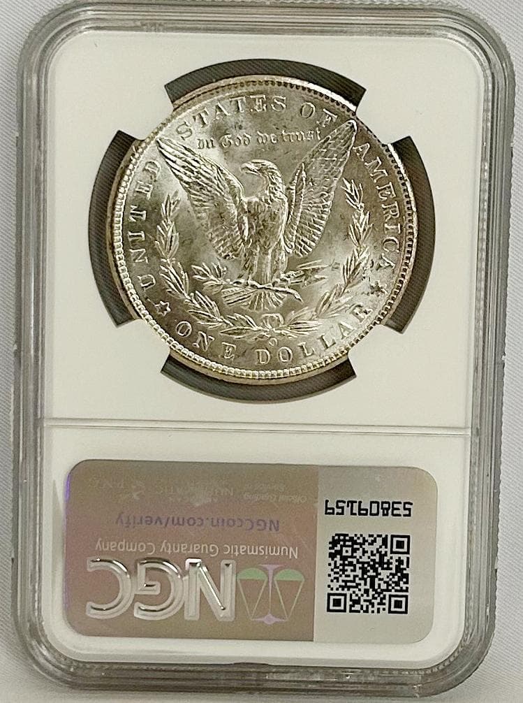 1900年 MORGAN SILVER $ アメリカNGC8665199-217