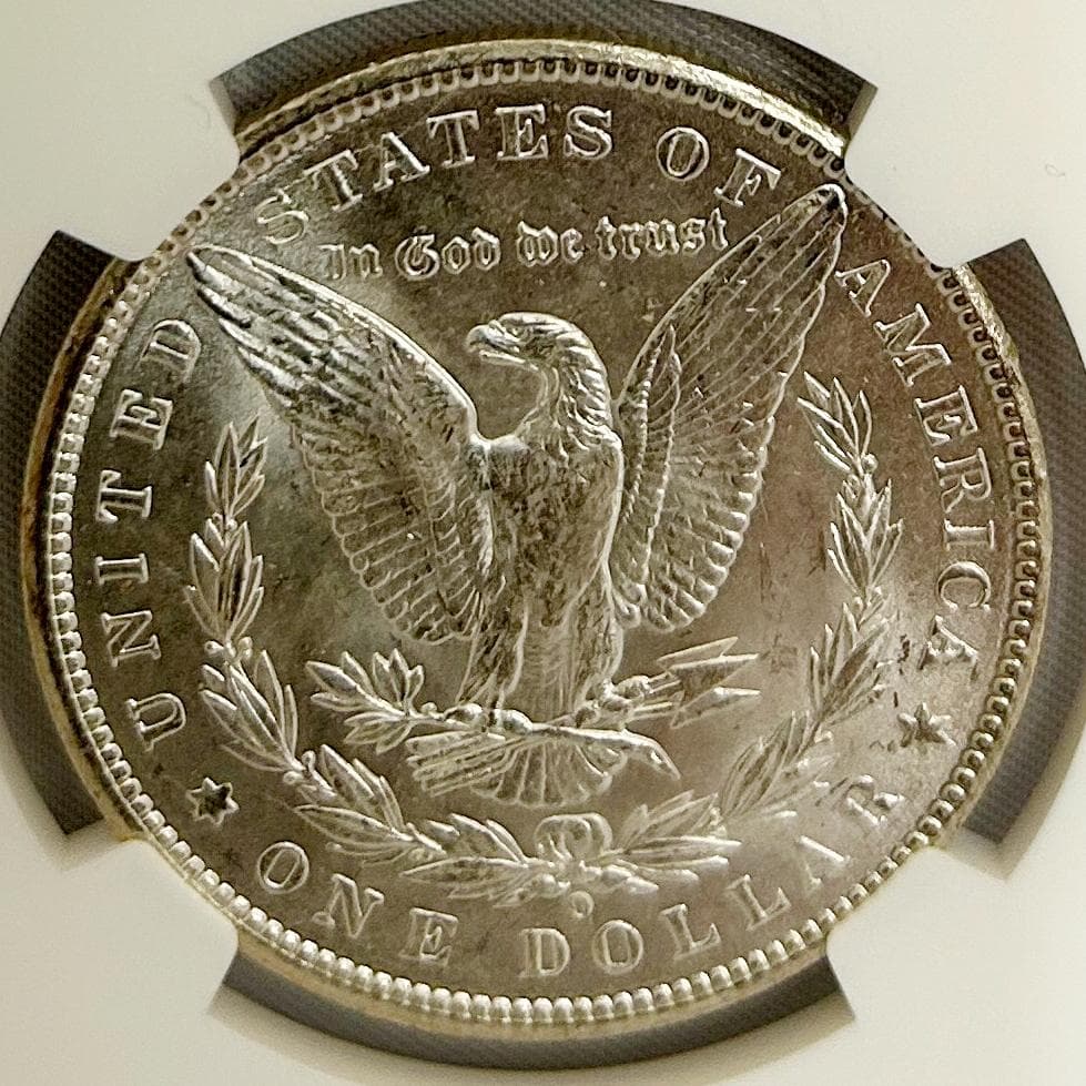 1900年 MORGAN SILVER $ アメリカNGC8665199-217