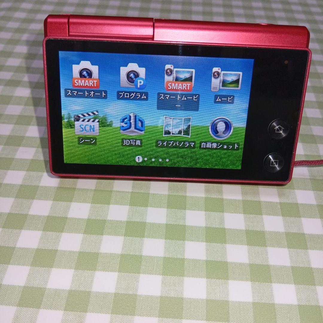 Samsung mv800 デジタルカメラ 赤 5倍ズーム