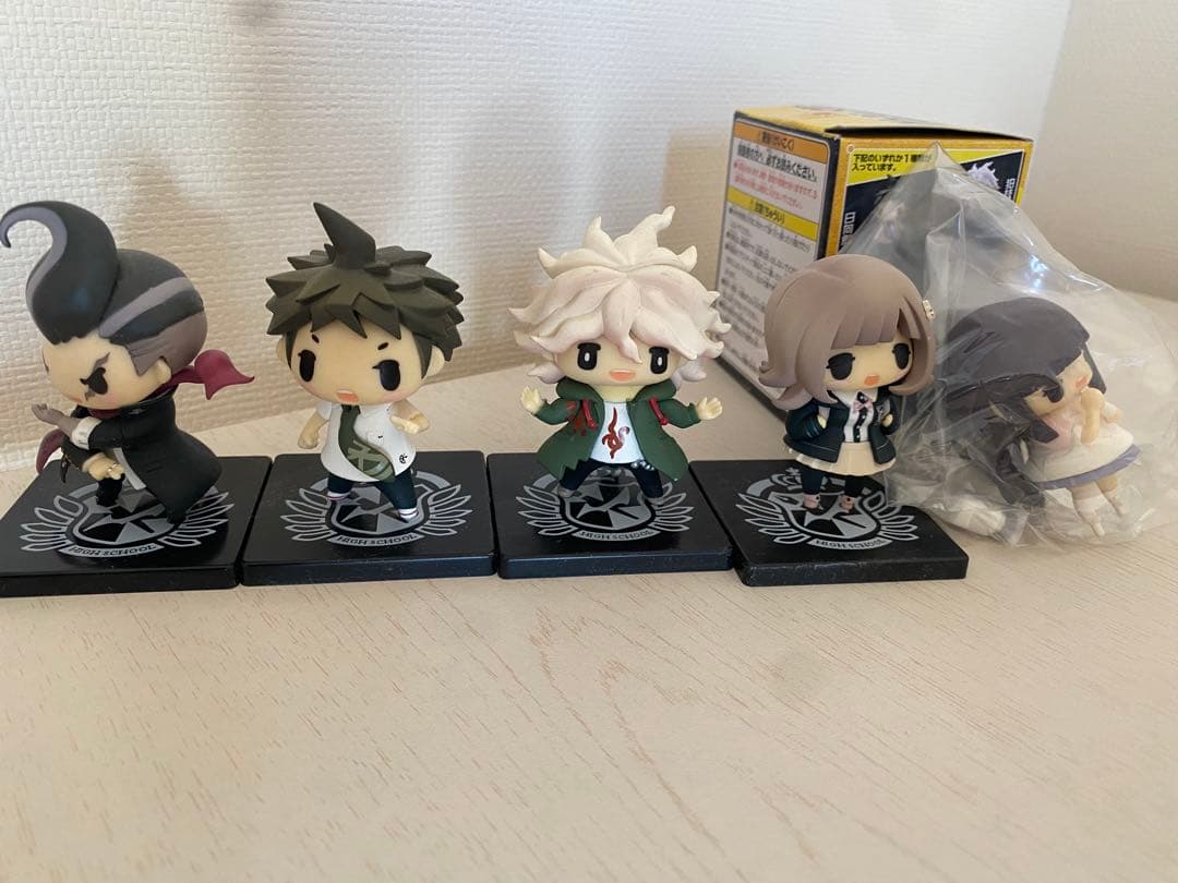 ダンガンロンパ2 ミニフィギュア コンプリートセット　みんなのくじ　狛枝　日向