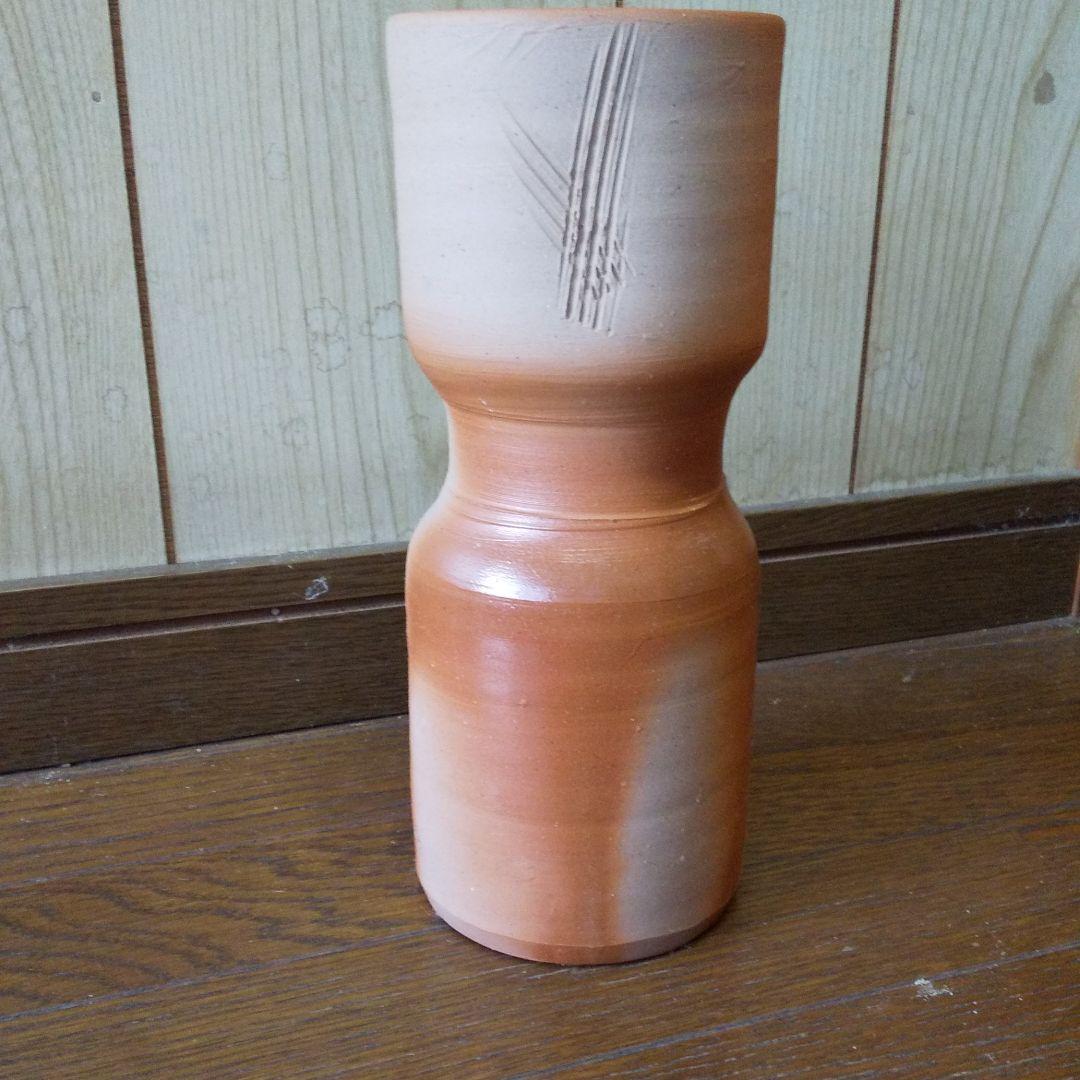人間国宝  藤原雄  備前焼  砧花瓶  美術 陶芸 骨董