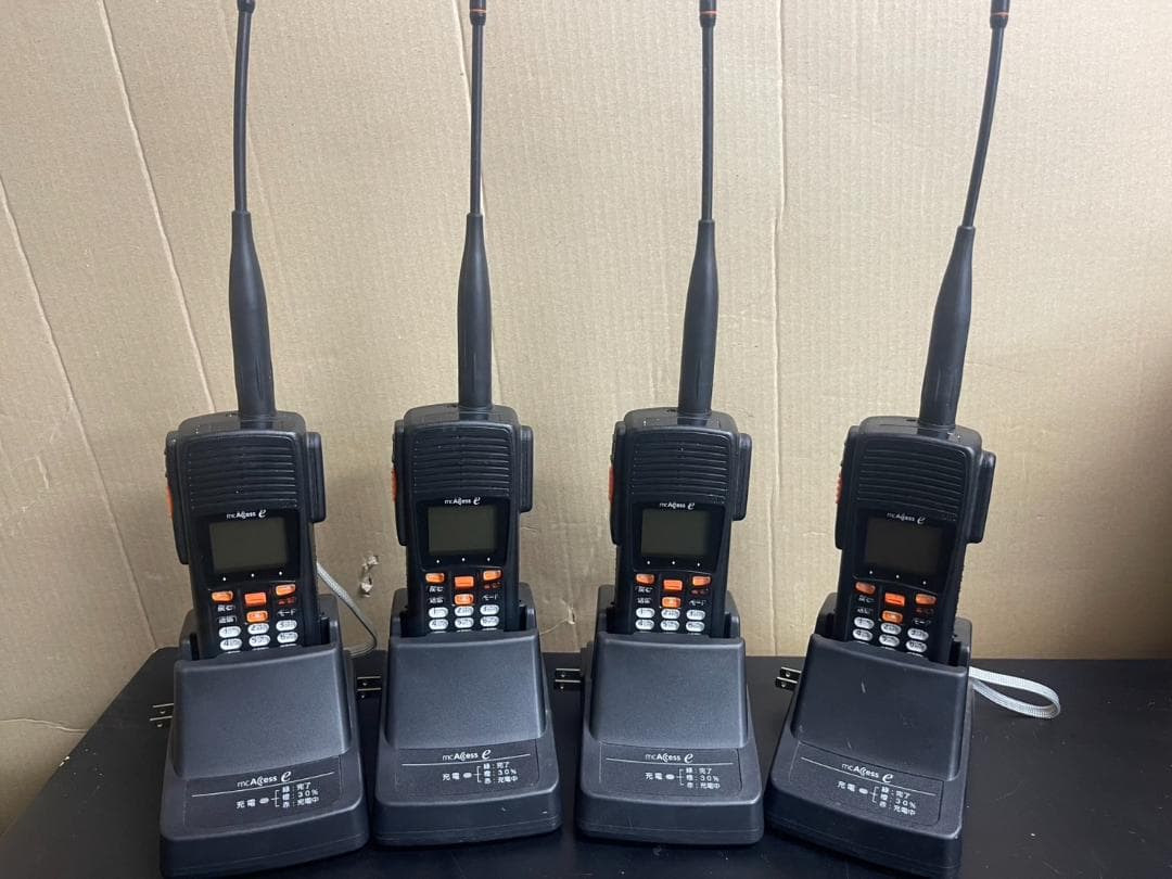 EK-6175A 携帯無線機 パナソニック 4台セット 充電器付き