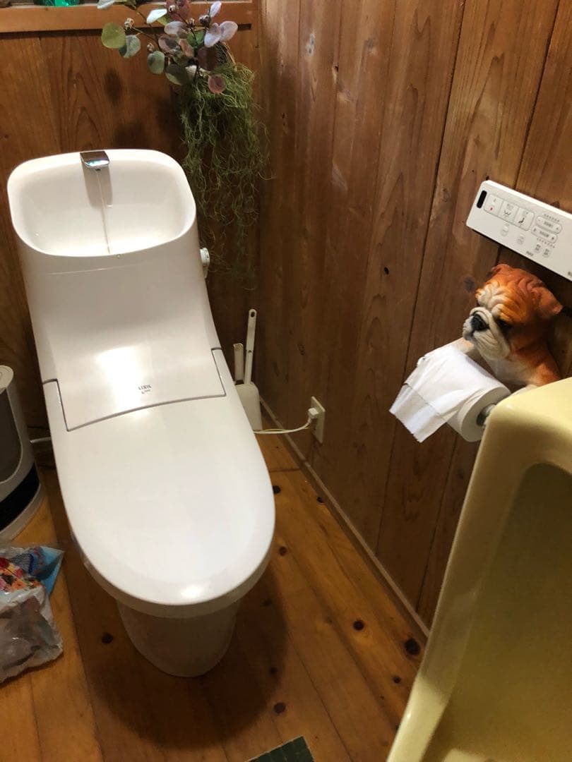 ブルドッグ トイレットペーパーホルダー