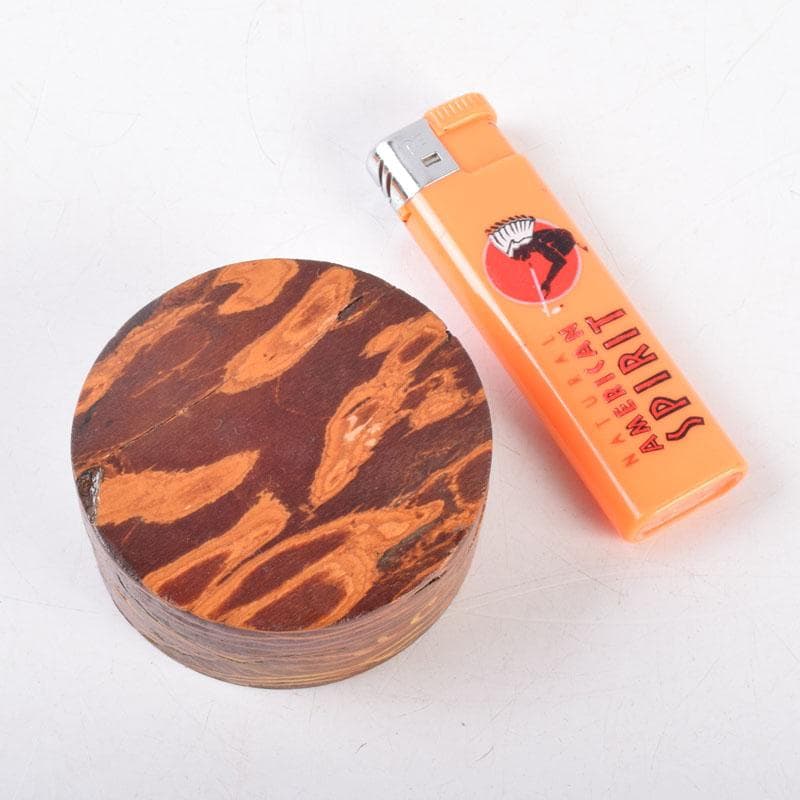 茶道具　宮下竹憲作　惺斎好写　波蒔絵　松皮丸香合　法谷文雅極め箱　V　8504