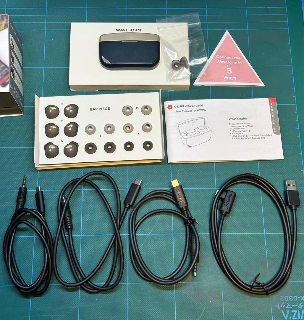 ゲーミングワイヤレスイヤホン GENKI Waveform