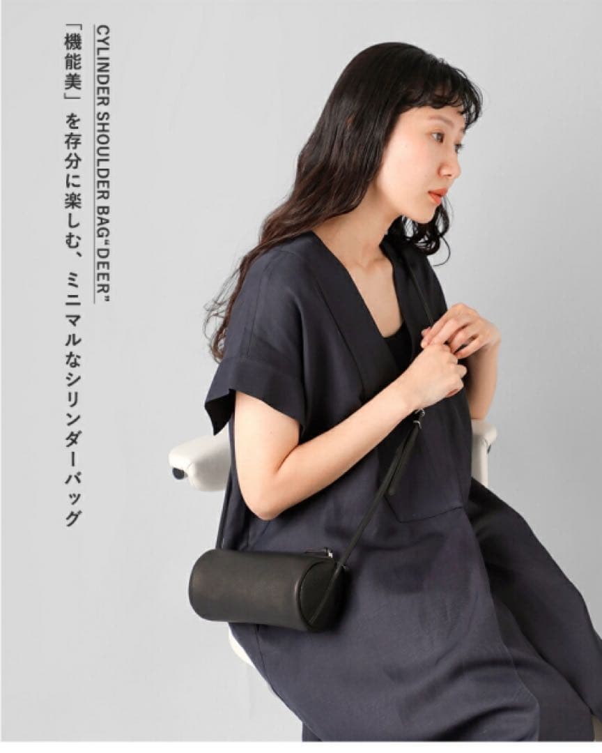アエタ aeta CYLINDER SHOULDER ショルダーバック レザー