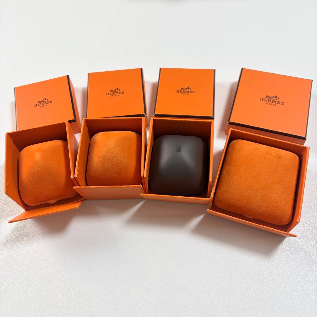 エルメス　リングケース　アクセサリー入れ　空箱　4個セット