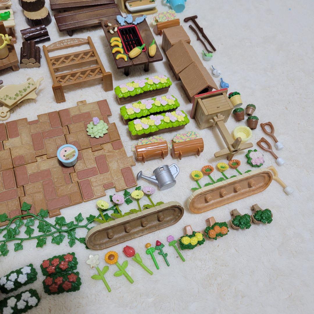 シルバニア 廃盤 ガーデンセット など まとめ売り 大量 レア