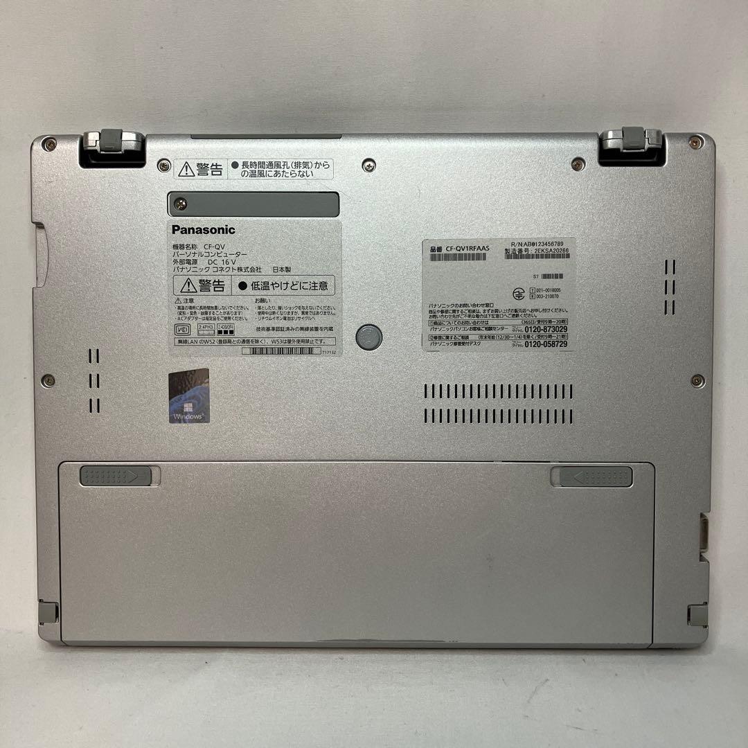 準美 CF-QV1 累積 1260h 11世代 i5 16GB 2in1 タッチ