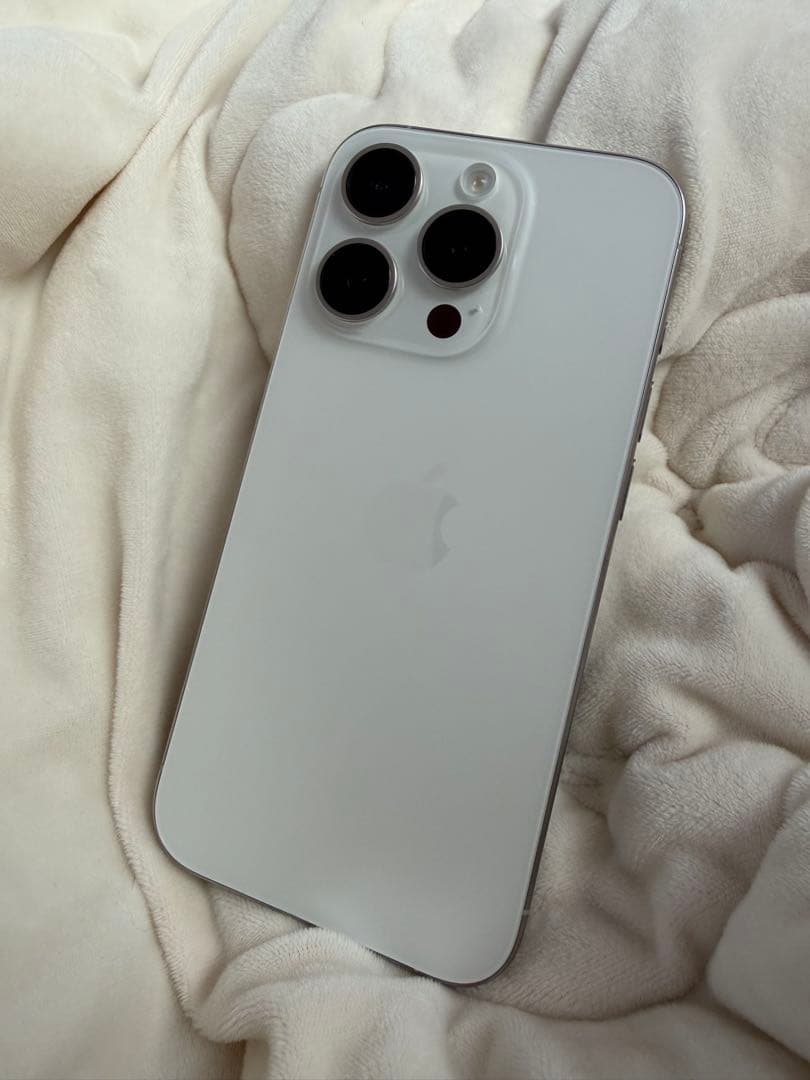 Apple iPhone15Pro 256GB ホワイト SiMフリー 箱付き