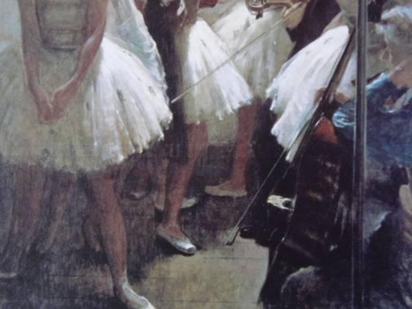 小磯良平、【練習場の踊り子達】、希少な限定額装用画集画、新品高級額 額装付