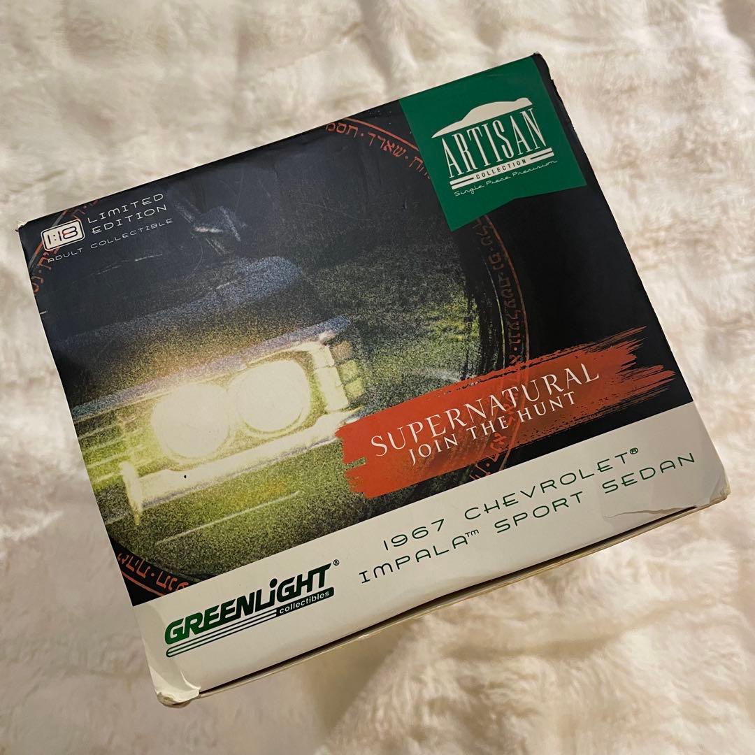 ドラマ[スーパーナチュラル]1967 インパラ 1/18 ミニカー
